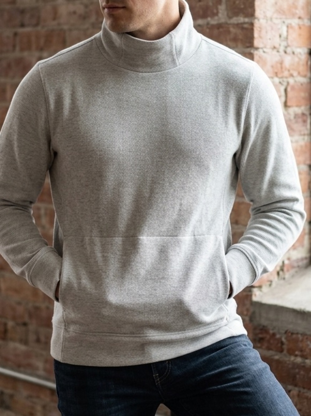 Banana Republic French Rib Funnel Neck Sweater